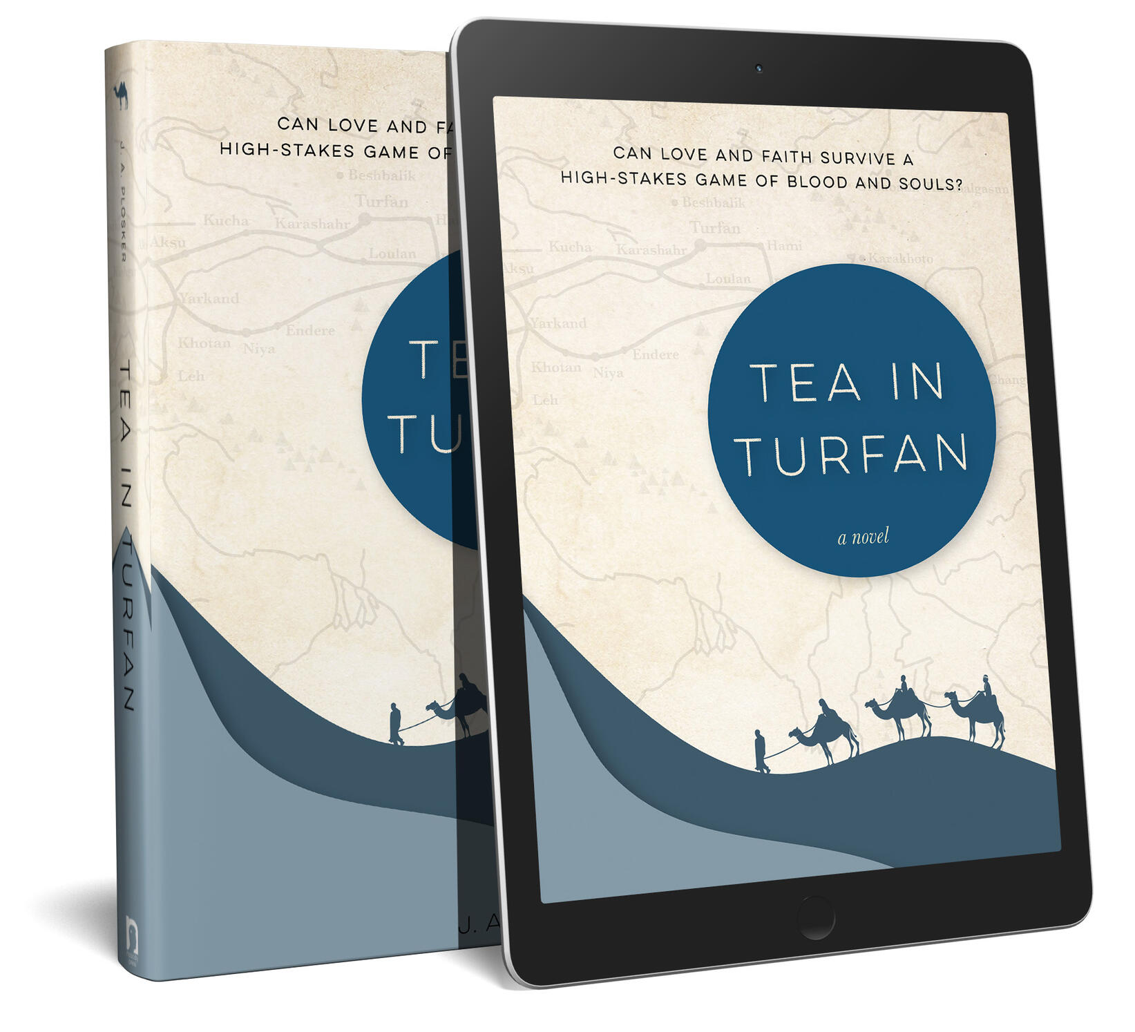 Image of the book and ebook Tea in Turfan on a white background
