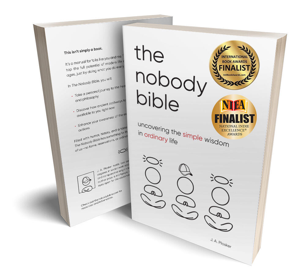 Image of the book The Nobody Bible on a white background